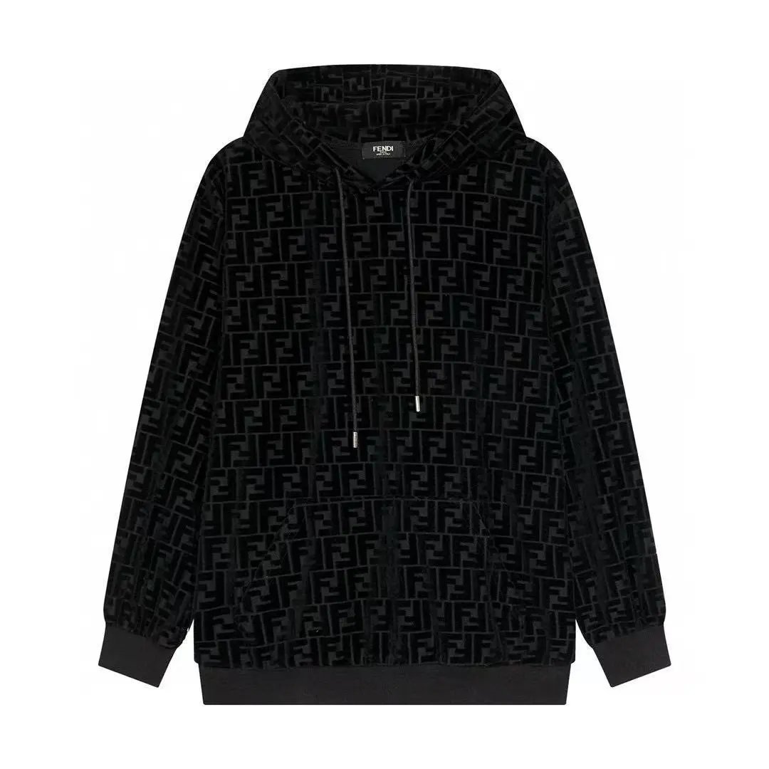 Fendi Hoodies & Sweatshirts FF monogram pullover hoodie image 6