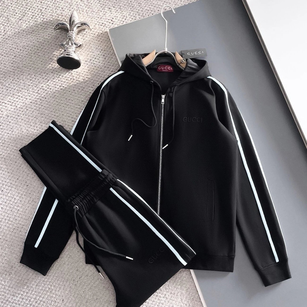 Prada Matching Sets Zip-Up Jacket and Joggers Set image 7