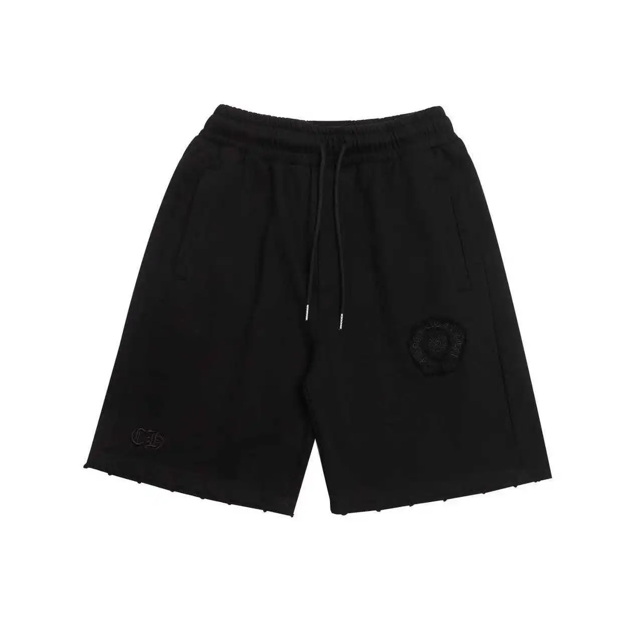 Prada Shorts Elastic-Waist Nylon Logo-Plaque — 8