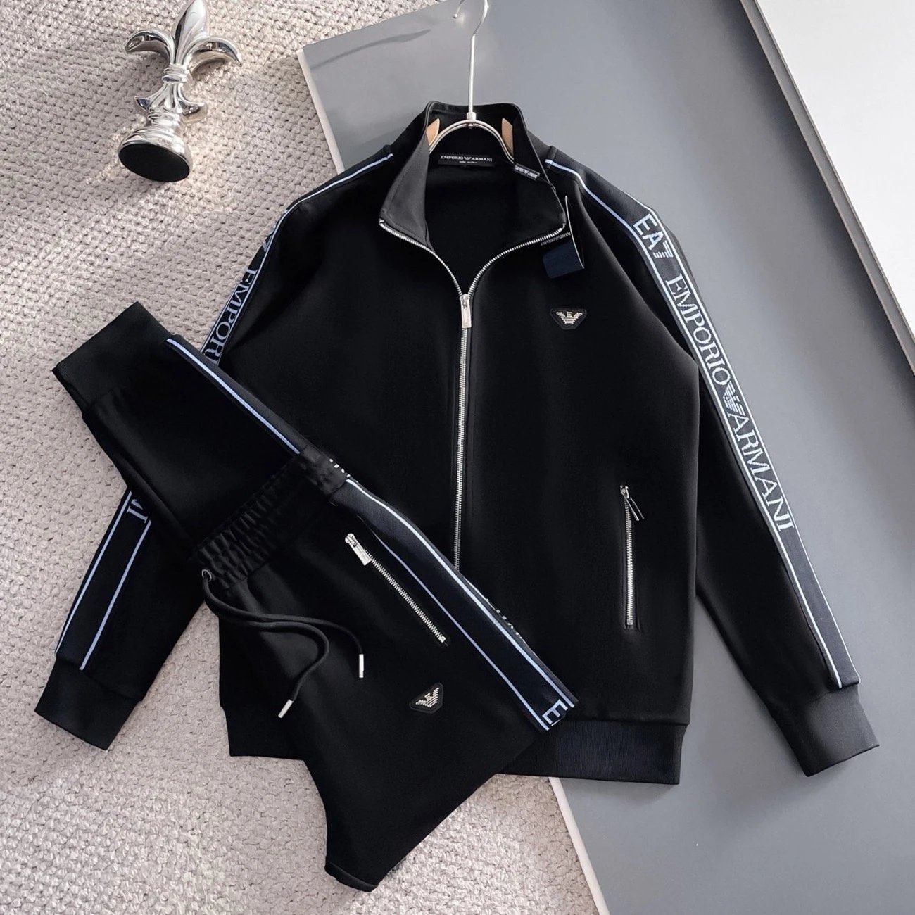 Prada Matching Sets Zip-Up Jacket and Joggers Set image 5