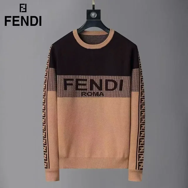 Prada Knitwear Crewneck logo knit sweater product detail image 9