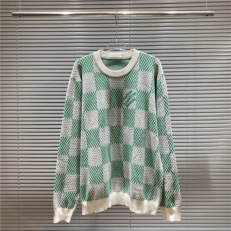 Louis Vuitton Knitwear LV Monogram intarsia crewneck sweater image 11