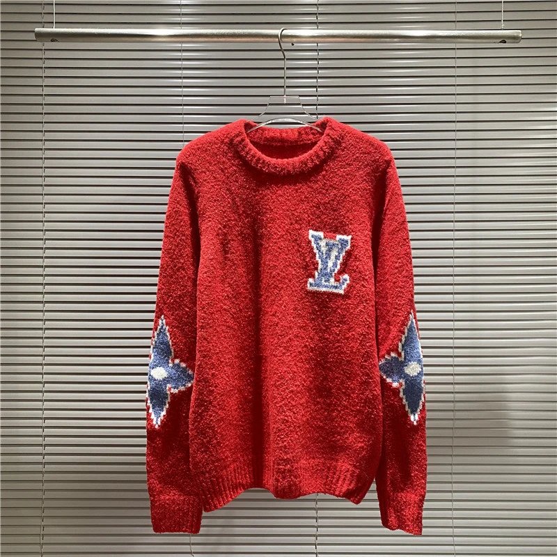 Louis Vuitton Knitwear LV Monogram intarsia crewneck sweater image 6