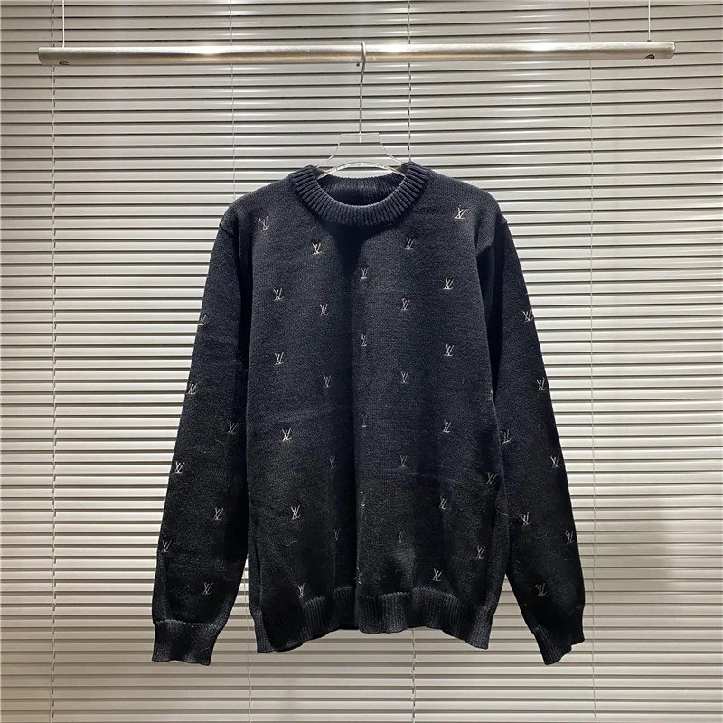 Louis Vuitton Knitwear LV Monogram intarsia crewneck sweater image 15