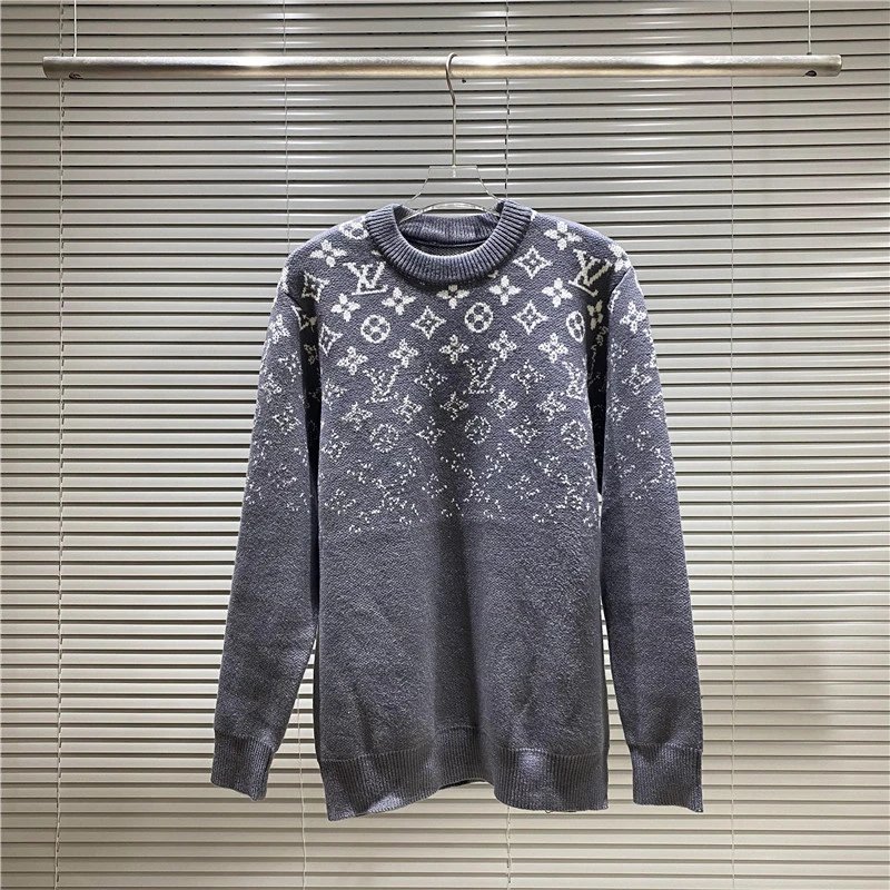 Louis Vuitton Knitwear LV Monogram intarsia crewneck sweater image 9