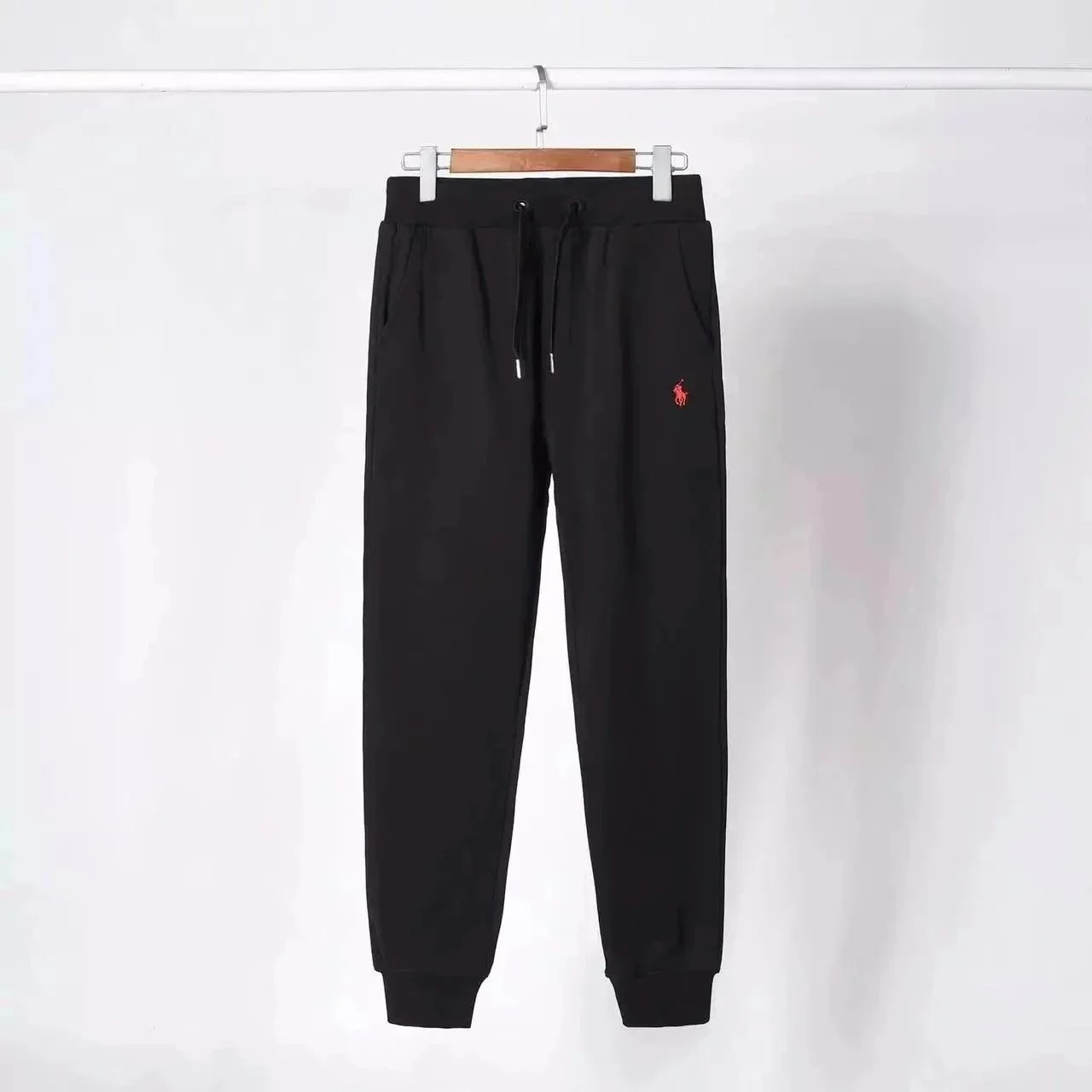 Black Red Label Pants
