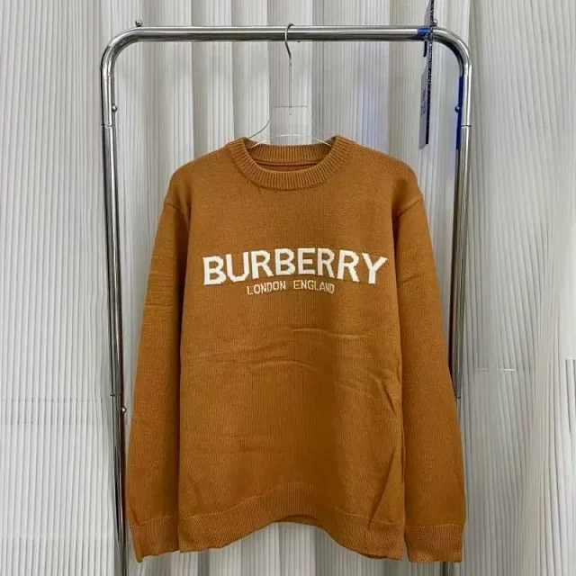 Burberry Knitwear Crewneck Logo Knit Sweater product detail image 6