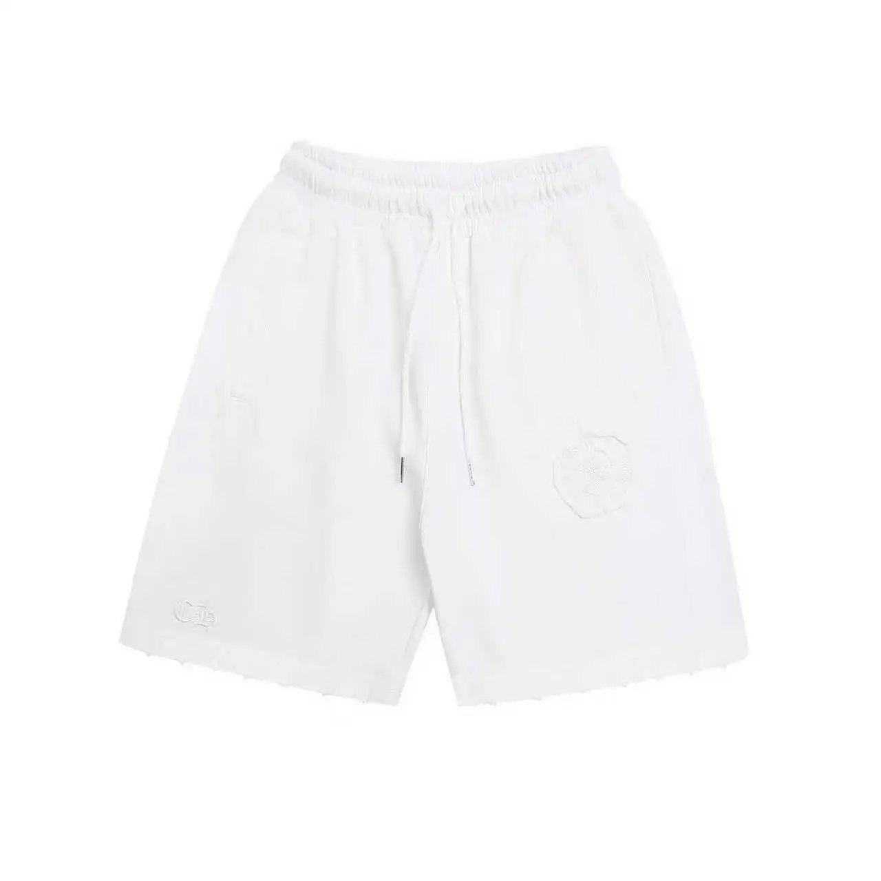 Prada Shorts Elastic-Waist Nylon Logo-Plaque — 9