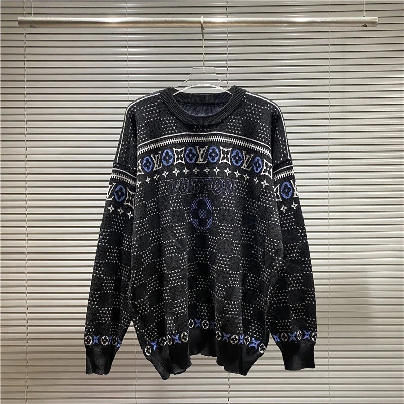 Louis Vuitton Knitwear LV Monogram intarsia crewneck sweater image 13