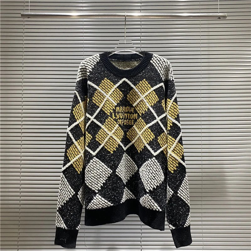 Louis Vuitton Knitwear LV Monogram intarsia crewneck sweater image 14