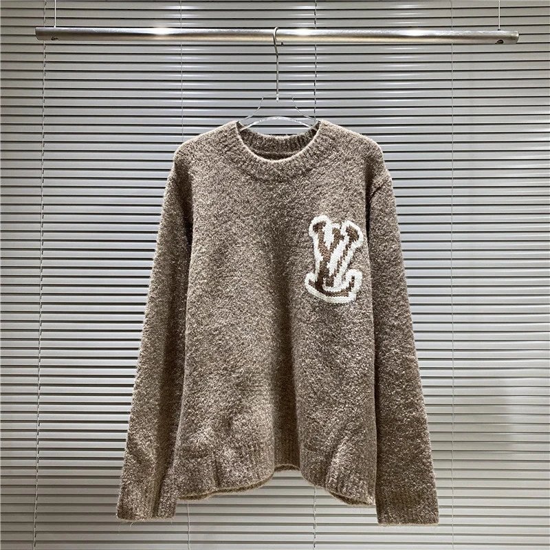 Louis Vuitton Knitwear LV Monogram intarsia crewneck sweater image 3