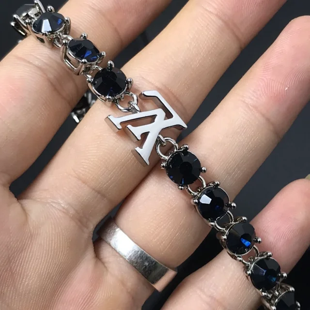 Louis Vuitton Jewelry Cuban Link Bracelet with Monogram Engraving product detail image 48