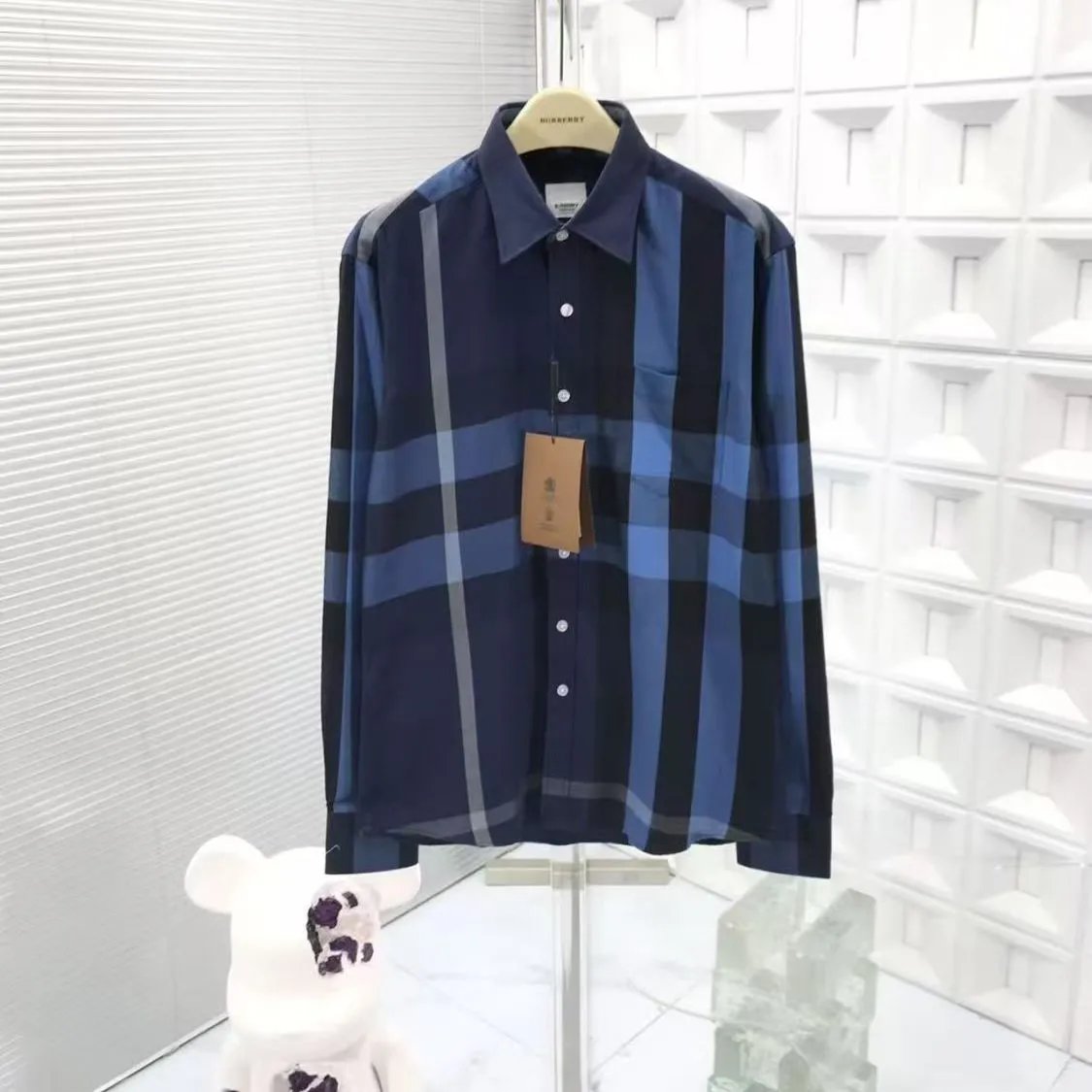 Burberry Shirts Check Button-Down Shirt image 5
