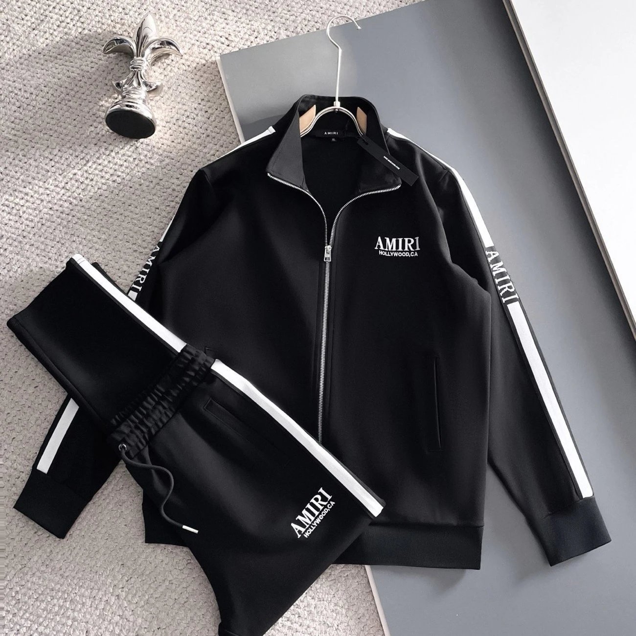 Prada Matching Sets Zip-Up Jacket and Joggers Set image 9