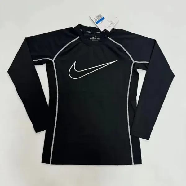 Nike Pro Long Sleeve Base Layer White - 12