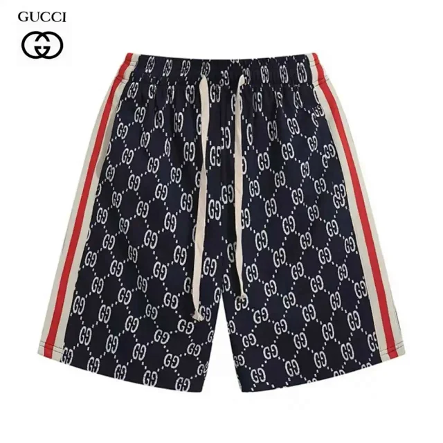 Prada Shorts Elastic-Waist Nylon Logo-Plaque product detail image 4