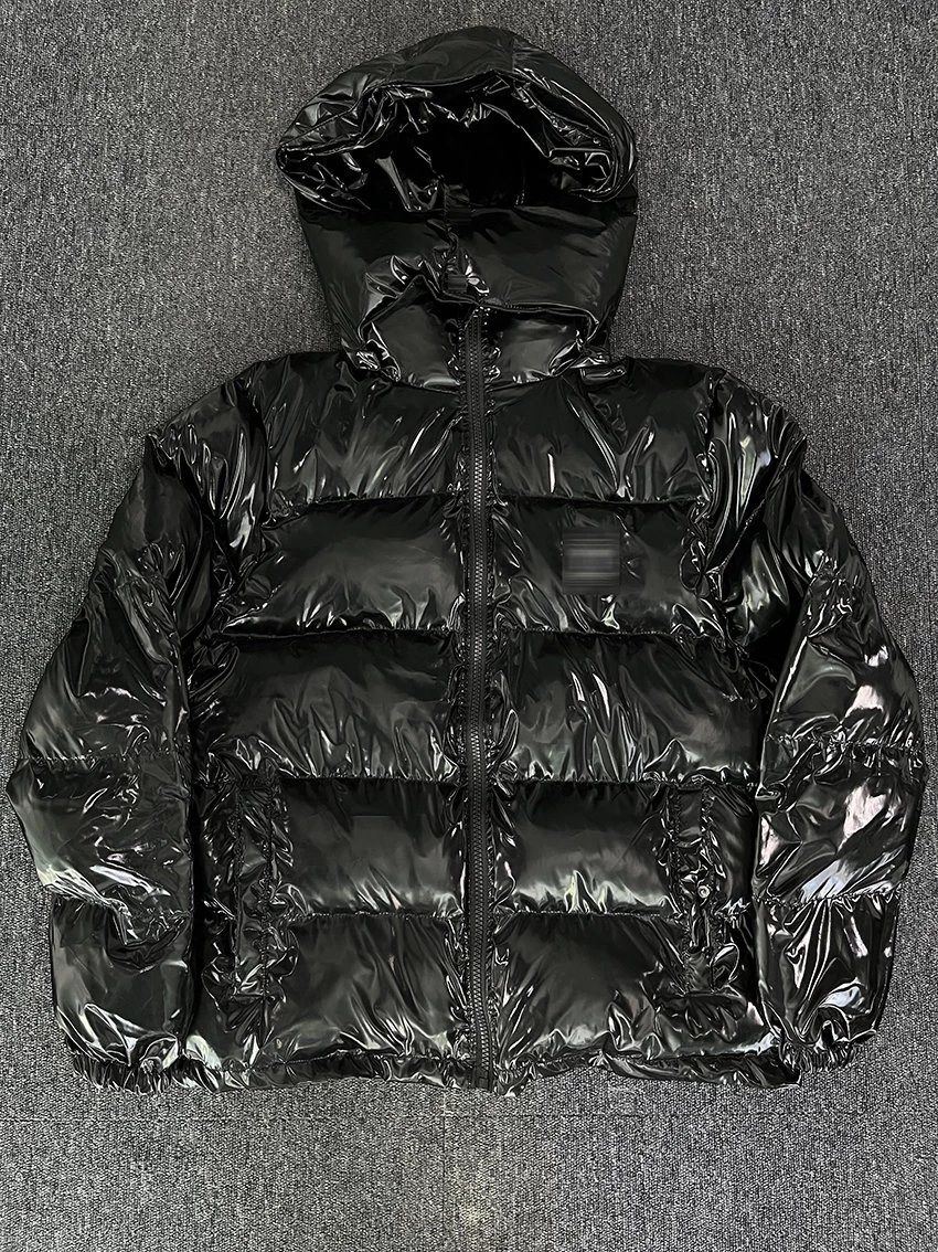 Glossy removable jacket
