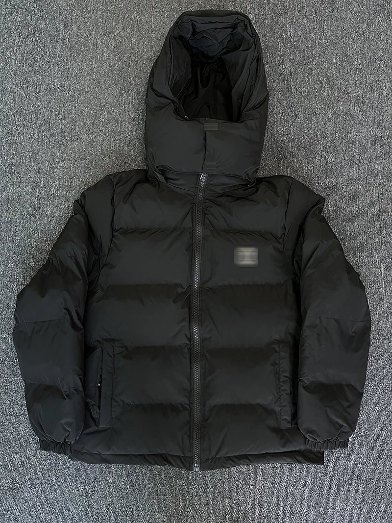 Plain black removable jacket