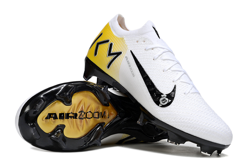 Nike Air Zoom Mercurial Vapor 16 Elite FG Kylian Mbappé White Yellow