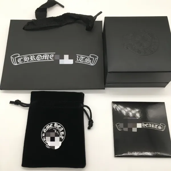 Chrome Hearts Silver Polishing Cloth and Packaging Set Accessories - 1