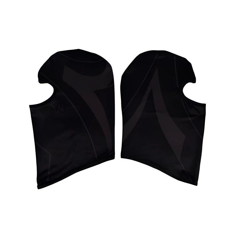 Balaclava Black with Red Graffiti Logo Face Cover Accessories