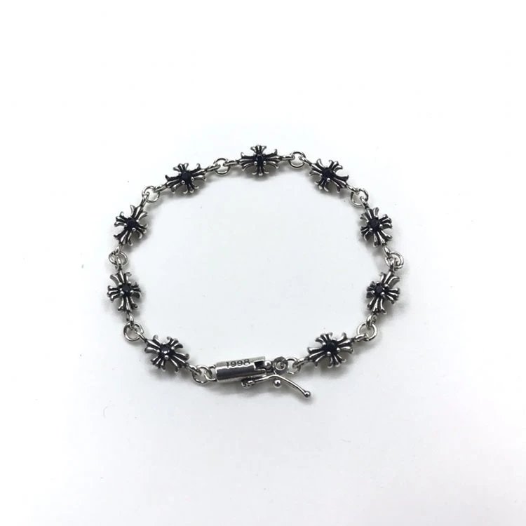 Chrome Hearts Bracelet with Crosses — 5 Vintage Black Diamond Bracelet colorway — USFans Spreadsheet photo