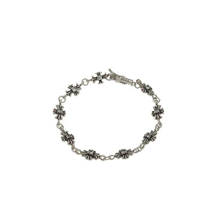 Chrome Hearts Bracelet with Crosses — 3 Vintage White Diamond Bracelet colorway — USFans Spreadsheet photo