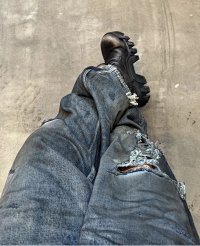 Balenciaga Mud Distressed Denim — seller photo 9