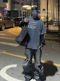 Balenciaga Mud Distressed Denim — seller photo 4