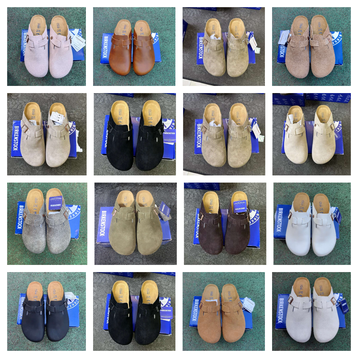 Birkenstock Lightweight Casual Closed-Toe Slides | Trendy Color Collection