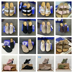 thumbnail for B-i-r-k-e-n-s-t-o-c-k Light and casual toe slippers The most popular slippers series color collection