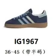 Adidas Originals Samba OG Navy Blue Sneakers - 1