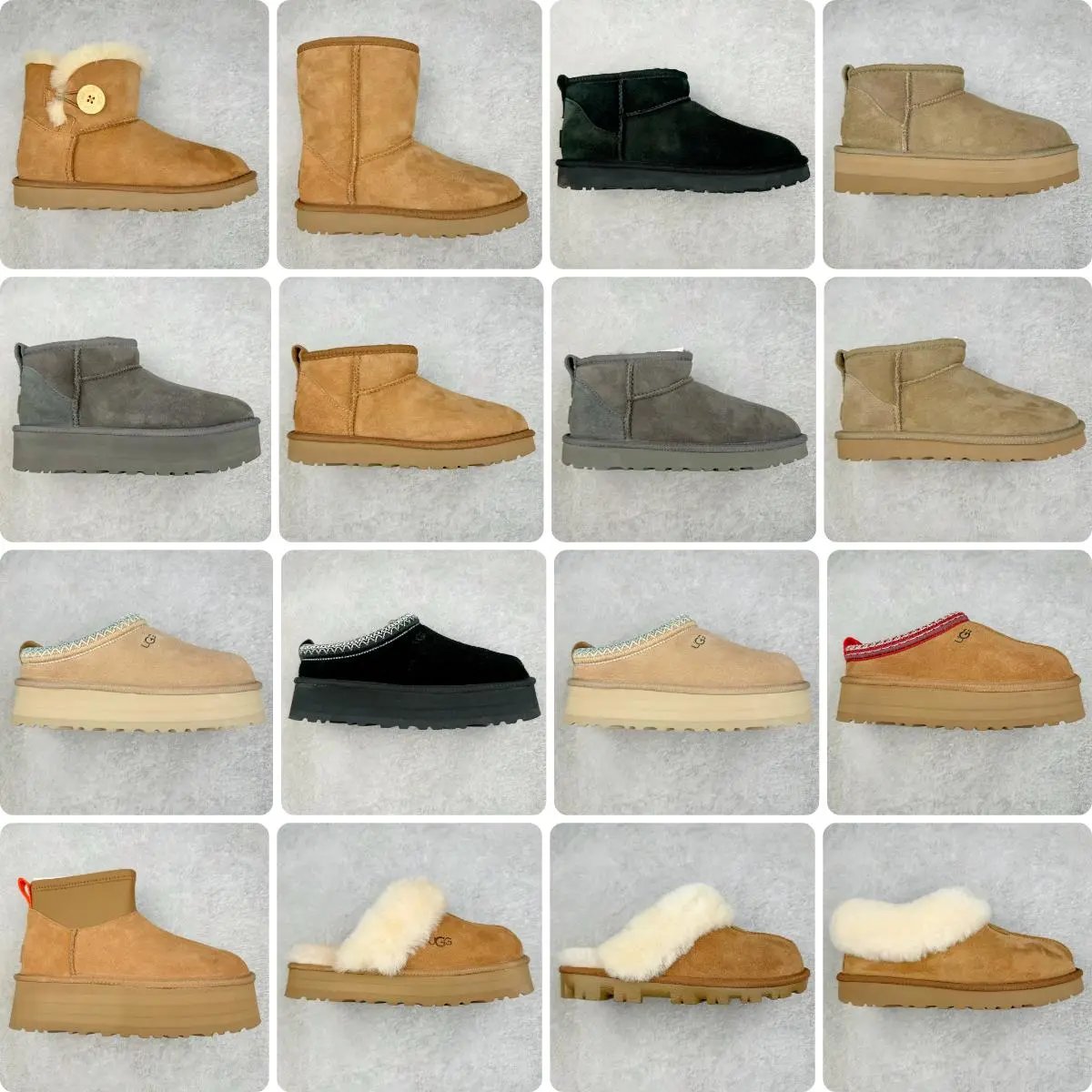 G X Batch U G G Classic Wool Snow Boots