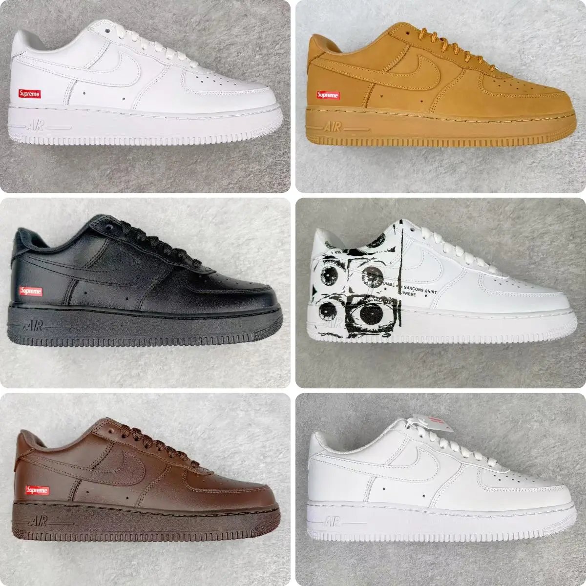 G Batch Air Force 1 Low '07 (Sizes: 35.5-48)