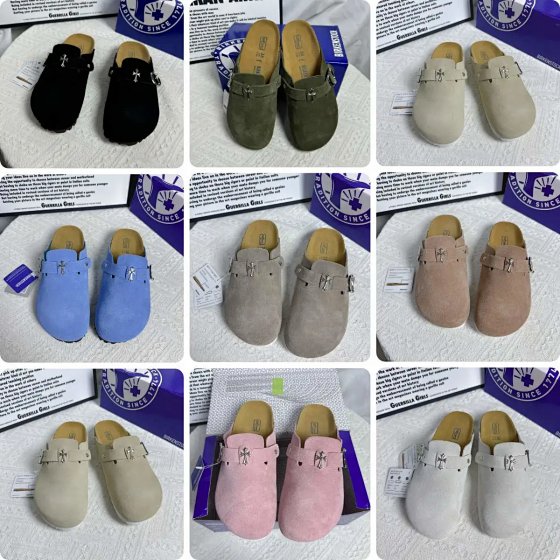 Birkenstock / CHROME HEARTS - Most Popular Boston Clogs