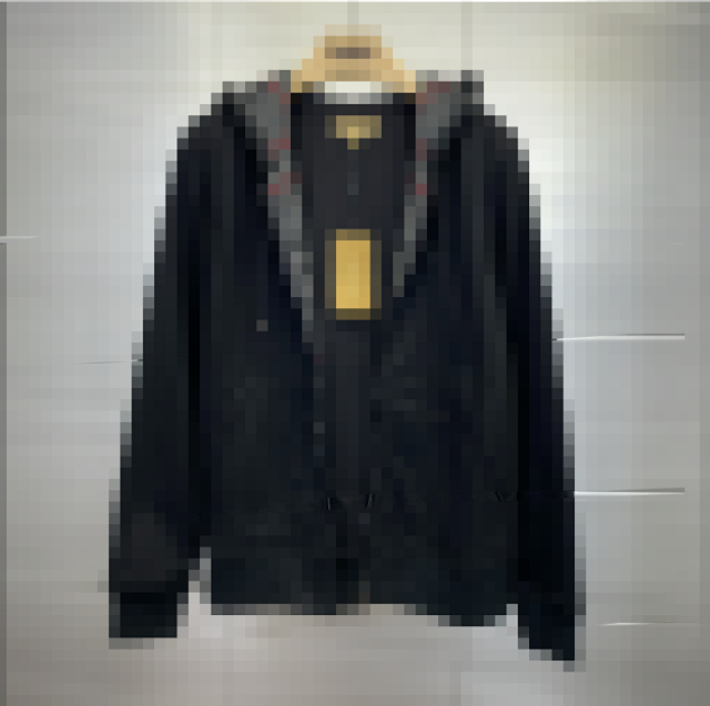 Burberry Embroided hooded cardigan