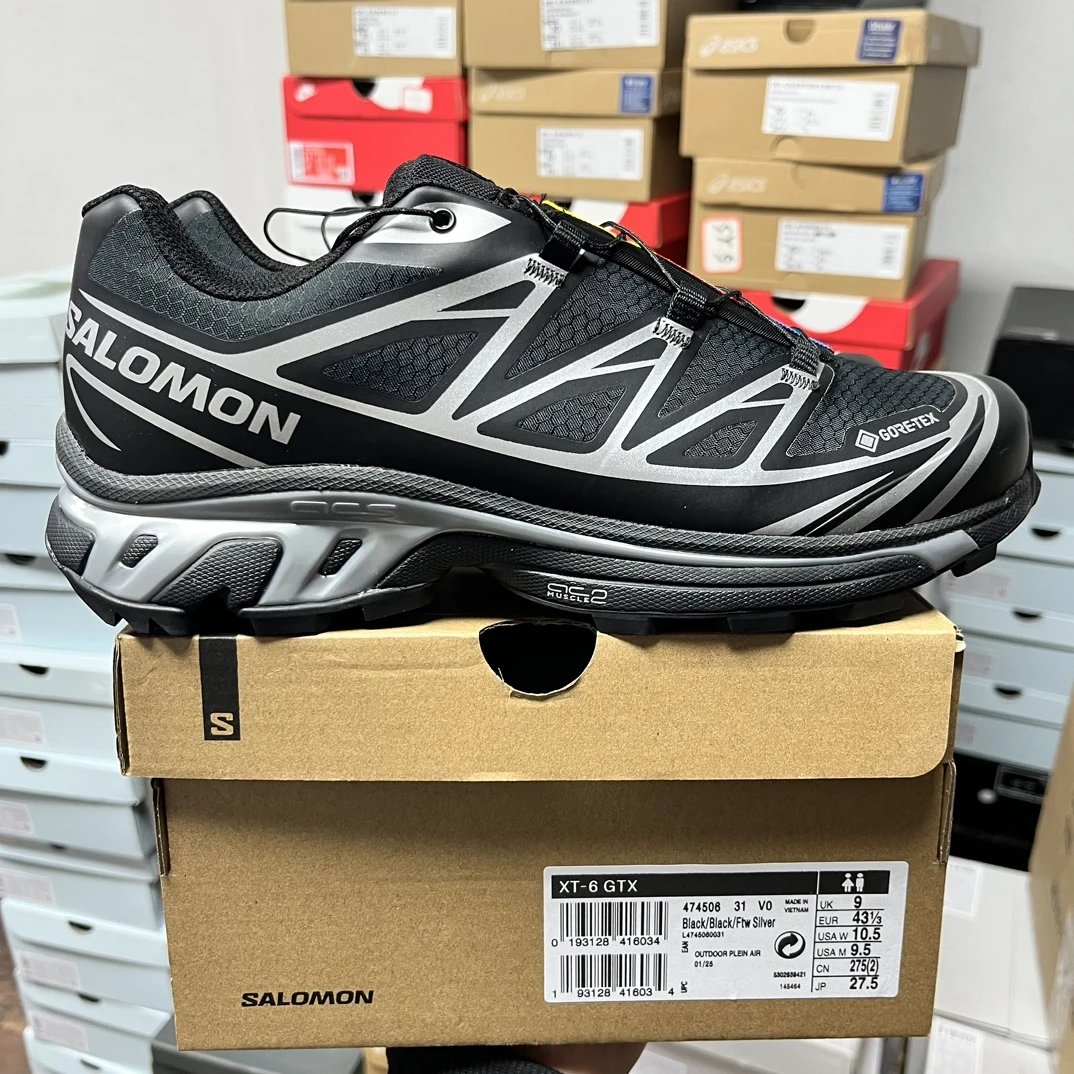 Waterproof Gtx Black Silver 474506