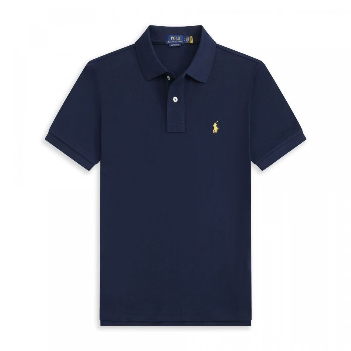 Navy Yellow Label