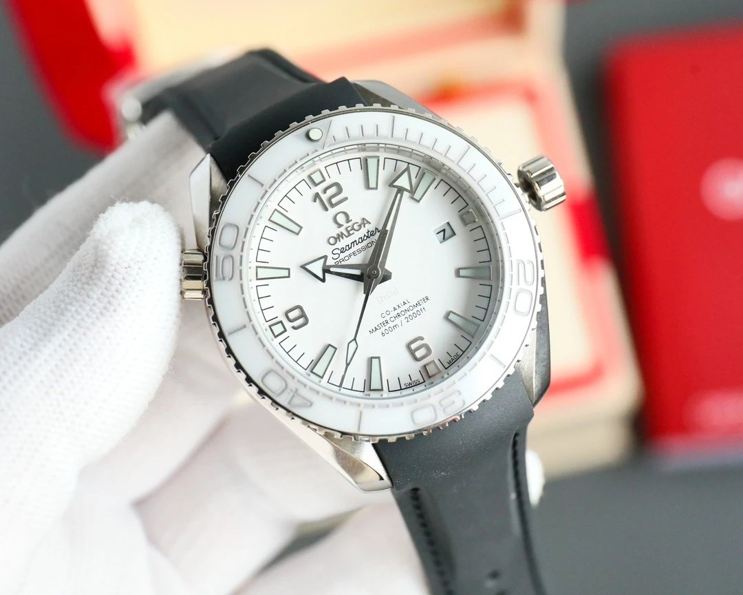 Omega Seamaster Professional Chronometer Gray and Orange Mechanical Watch Watches - 22