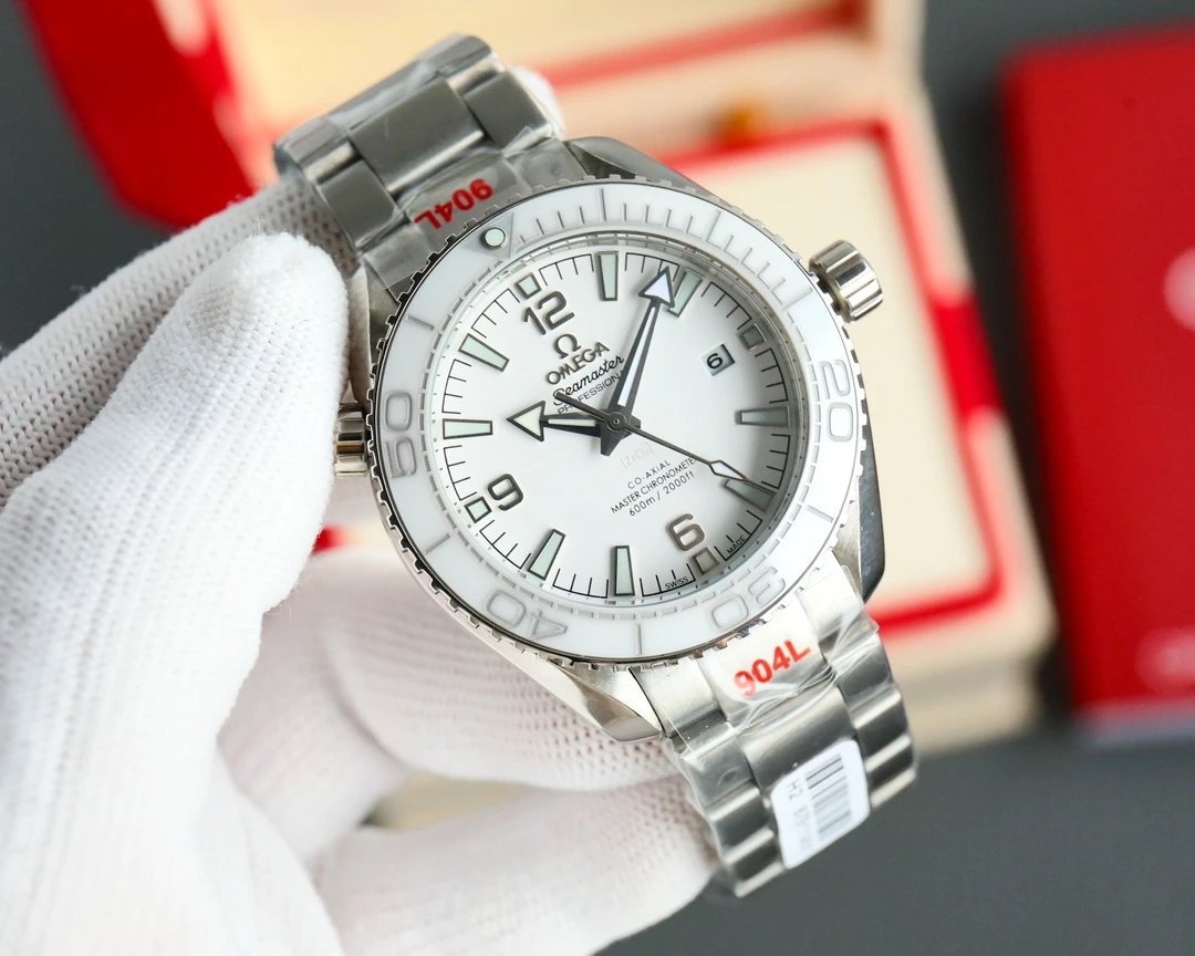 Omega Seamaster Professional Chronometer Gray and Orange Mechanical Watch Watches - 17