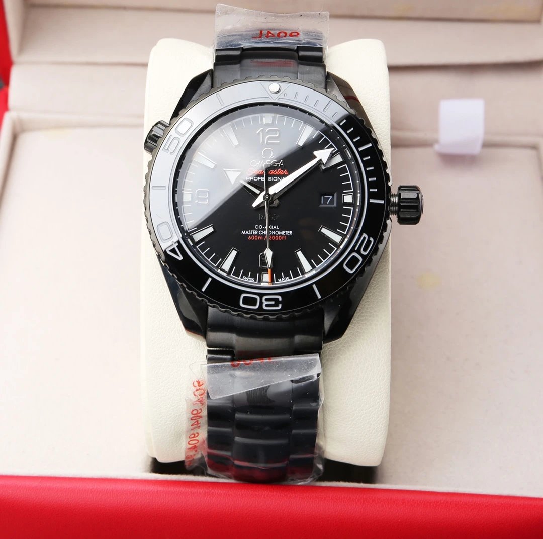 Omega Seamaster Professional Chronometer Gray and Orange Mechanical Watch Watches - 13