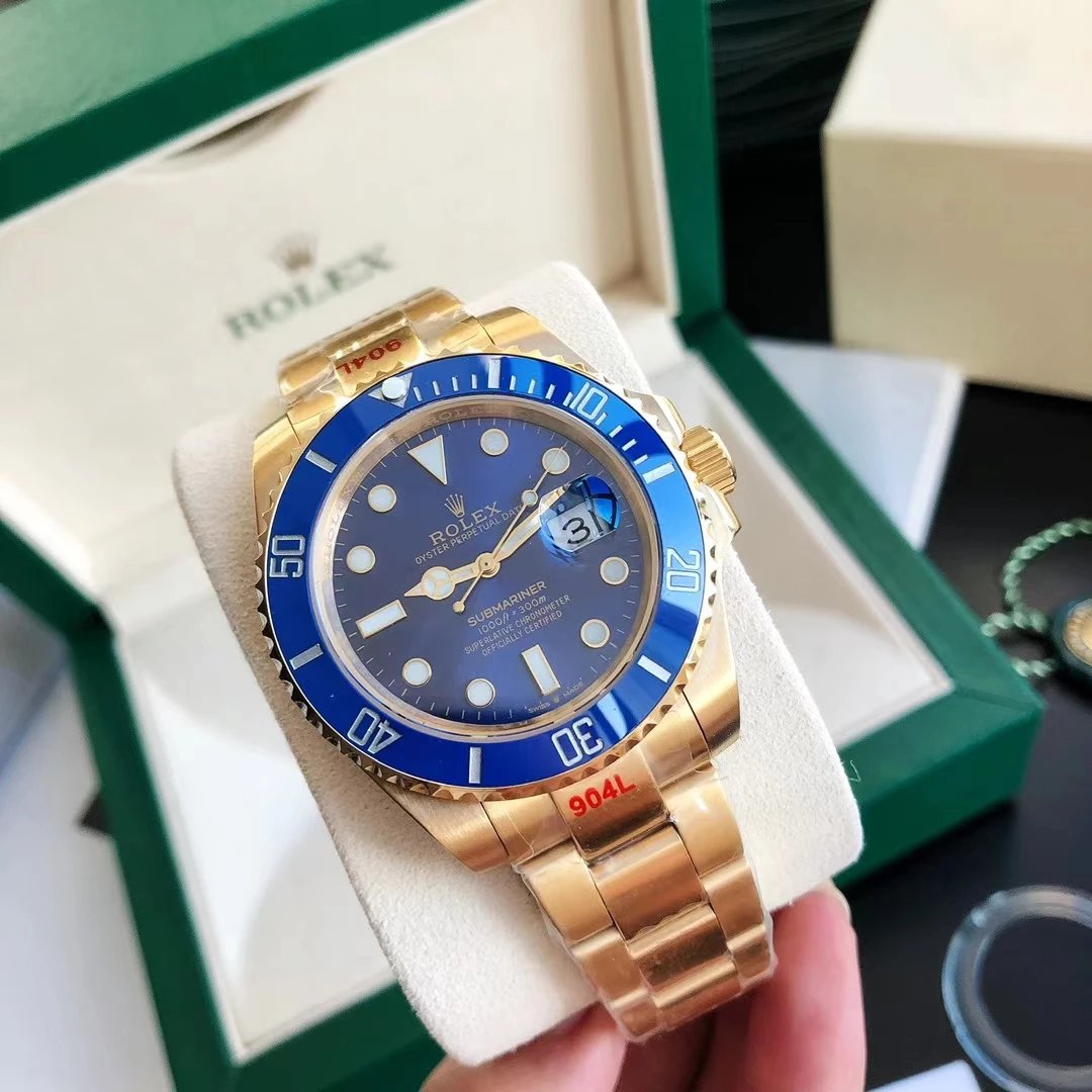 Rolex Submariner 116618LN Gold Black Dial Mechanical Watch - 27