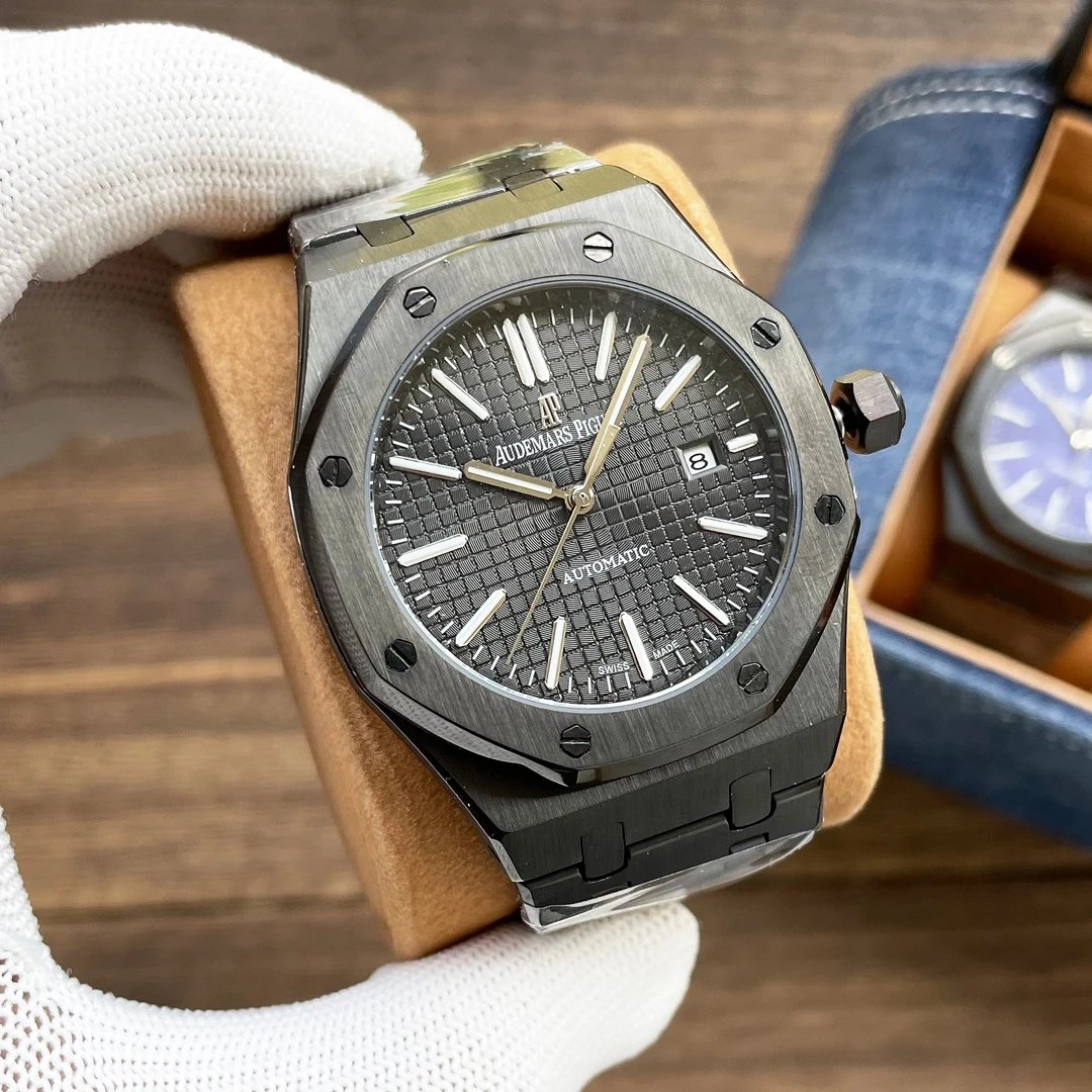 Black Case·Black Dial Steel Band