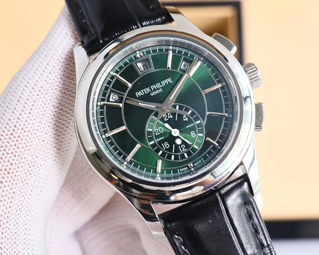 Patek Philipe Geneve Classic Watch with Leather Band [5+ styles]