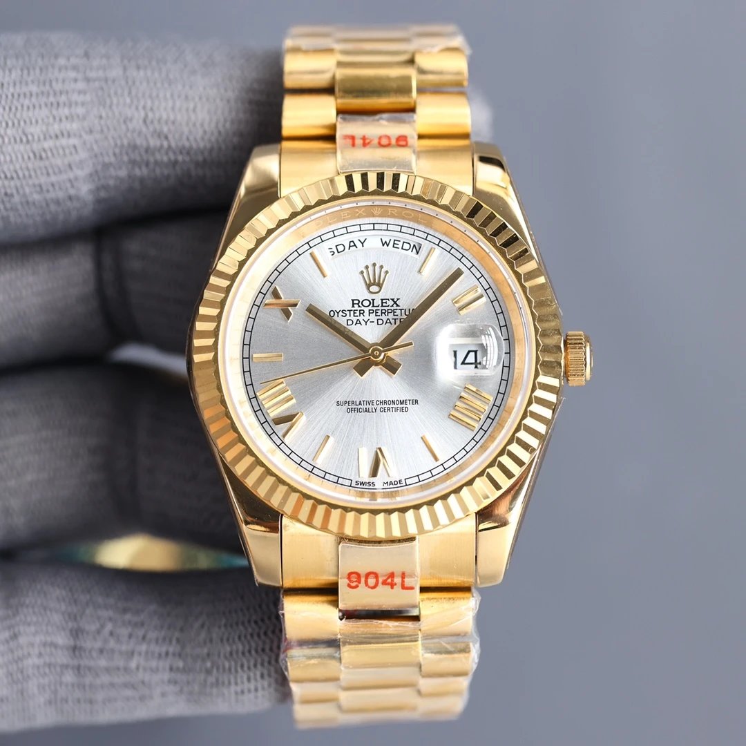 Rolex Datejust with Turquoise Dial and Fluted Bezel