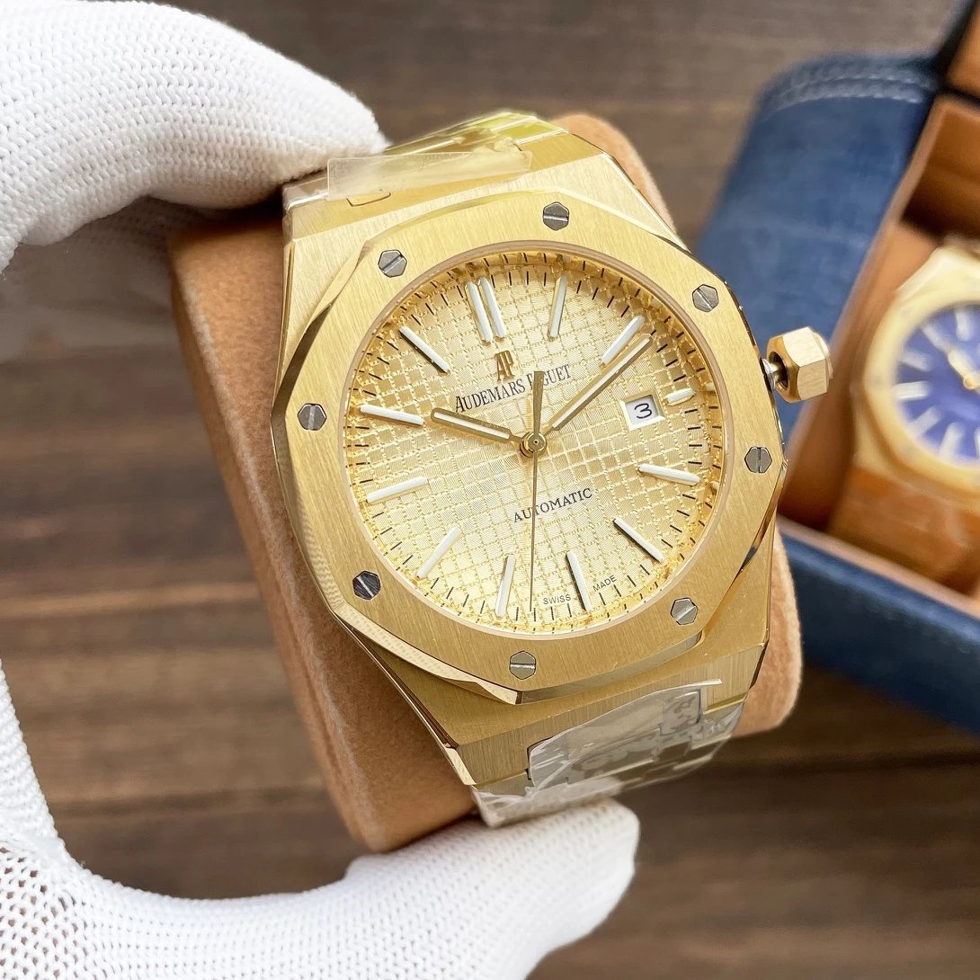 Gold Case·Gold Dial Steel Band
