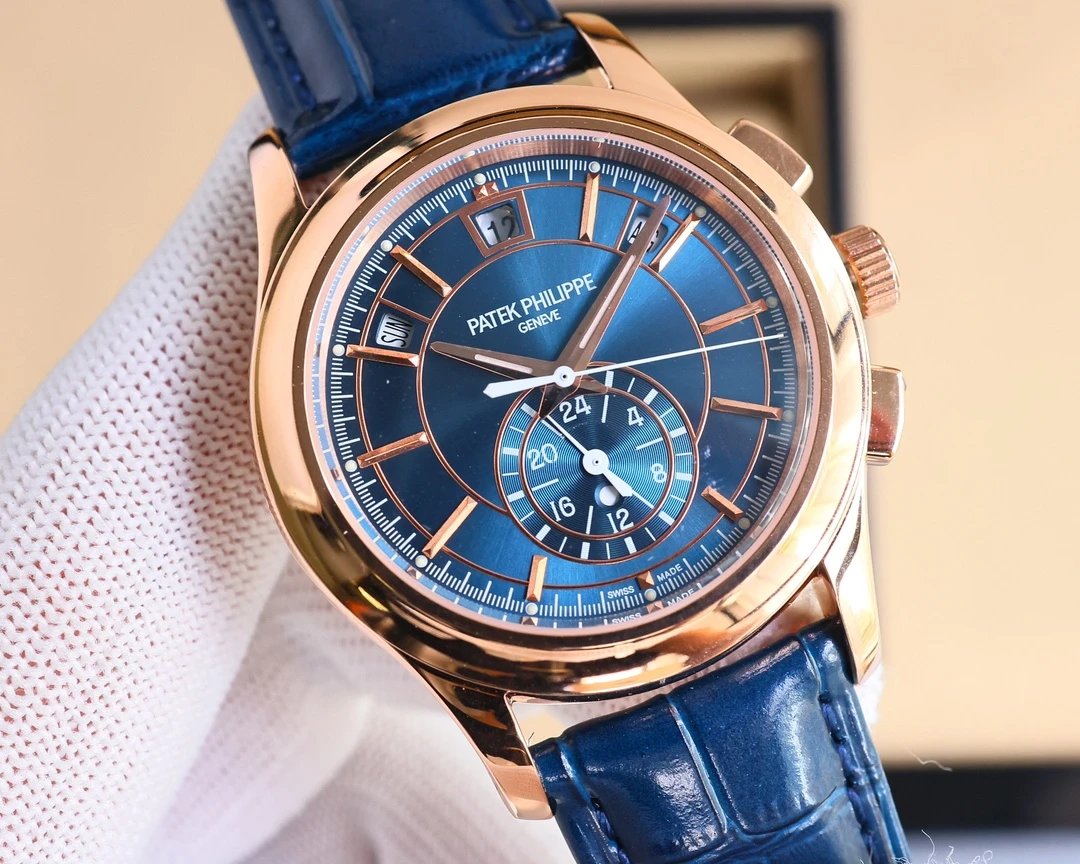 Patek Philipe Geneve Classic Watch with Leather Band [5+ styles] foto 4