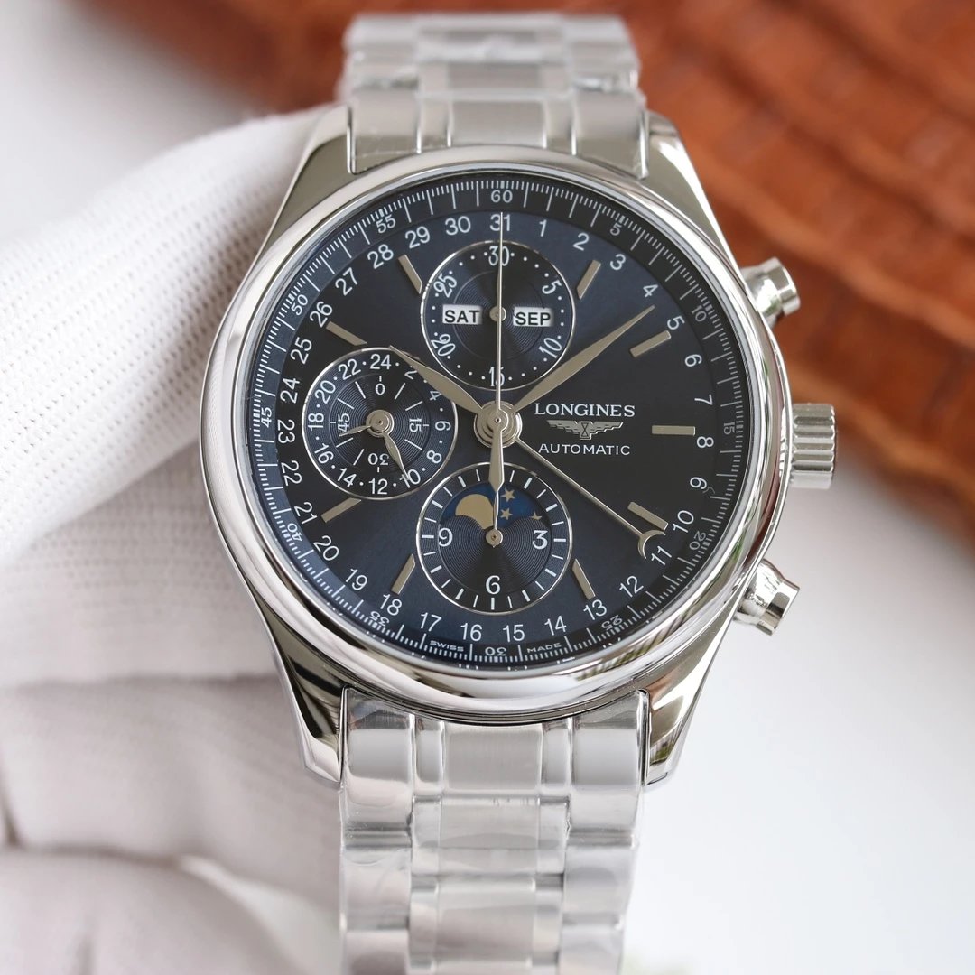 Silver Shell · Blue Plate · Steel Belt / Without full package