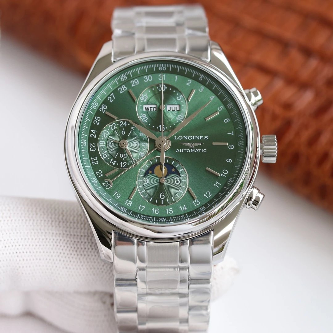 Silver Shell · Green Plate · Steel Belt / Without full package