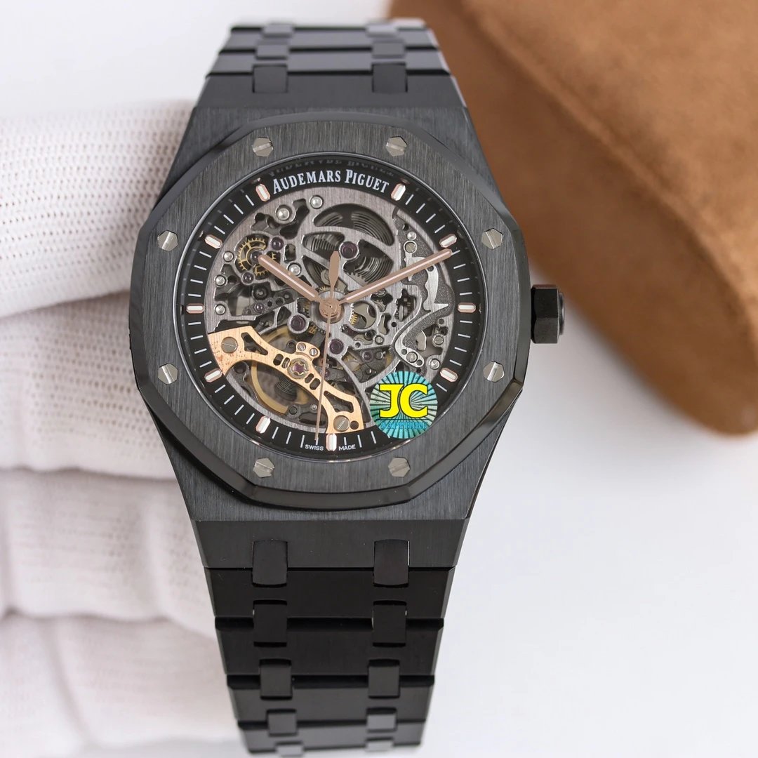 Black Case · Black Dial Steel Strap